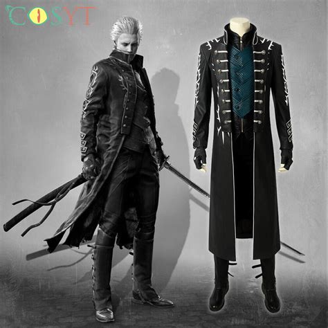 dmc 5 vergil clothes replica|vergil cosplay for sale.